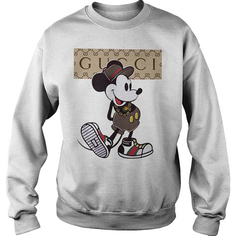 mens gucci mickey mouse t shirt|mickey mouse gucci hoodie.